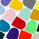 Beanie Hat Manufacturer - OEM/ODM Custom 80G Acrylic Cuffed Knitted Beanies