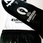 Fan Scarf Manufacturer - OEM/ODM Custom Flag Print Velvet Team Football Scarf