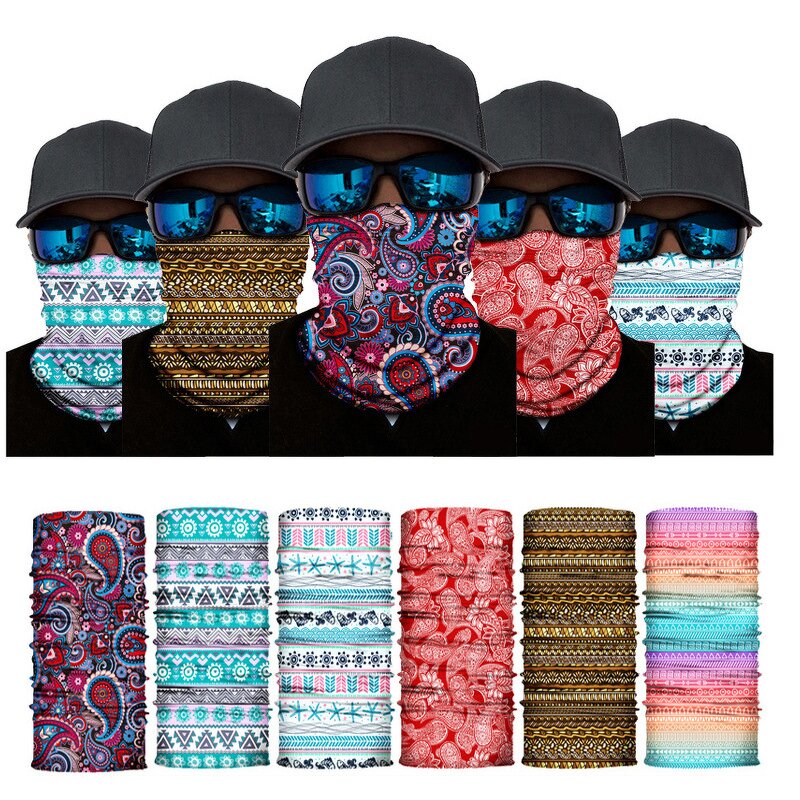 Neck Gaiter Manufacturer - OEM/ODM Custom Paisley Neck Gaiter Head Wrap Scarf
