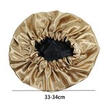 Sleep Cap Manufacturer - OEM/ODM Custom Elastic Reversible Silk Satin Bonnet