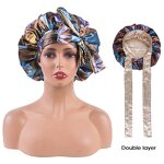 Sleep Cap Manufacturer - OEM/ODM Custom African Print Reversible Silk Bonnet