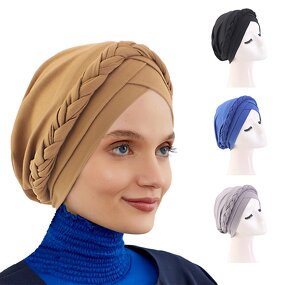 Turban Manufacturer - OEM/ODM Custom Hijab Braid Chemo Beanies Headwrap