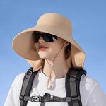 Fisherman Hat Manufacturer - OEM/ODM Custom Waterproof Women Neck Flap Bucket Hat