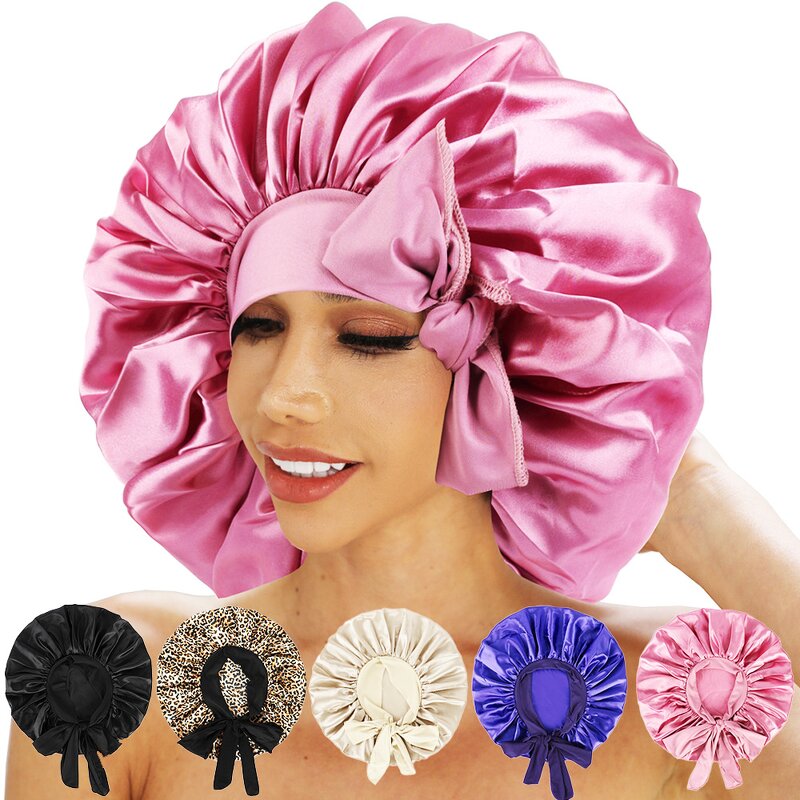 Sleep Cap Manufacturer - OEM/ODM Custom Silk Satin Bonnets With Elastic Band