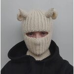 Balaclava Manufacturer - OEM/ODM Custom Handmade Crochet Devil Horn Balaclava