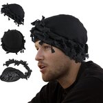 Durag Manufacturer - OEM/ODM Custom Satin Lined Tassels Twisted Turban Hat