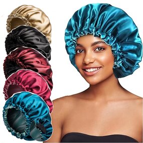 Sleep Cap Manufacturer - OEM/ODM Custom Elastic Reversible Silk Satin Bonnet