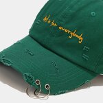 Baseball Hat Manufacturer - OEM/ODM Custom Hip Hop Letter Embroidery Dad Hat