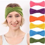 Headband Manufacturer - OEM/ODM Custom Elastic Cross Twist Knotted Yoga Headband