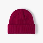 Beanie Hat Manufacturer - OEM/ODM Custom Ribbed Acrylic Cuffed Knitted Hat