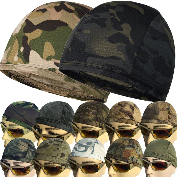 Skull Cap Manufacturer - OEM/ODM Custom Sweat Wicking Camo Mesh Skull Cap