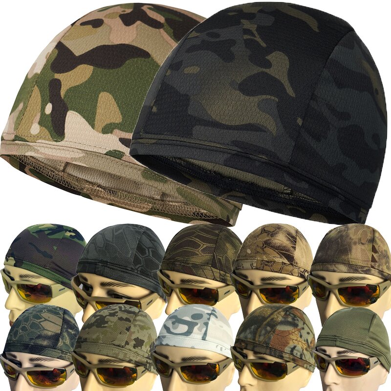 Skull Cap Manufacturer - OEM/ODM Custom Sweat Wicking Camo Mesh Skull Cap