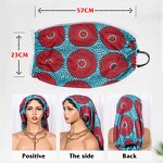 Sleep Cap Manufacturer - OEM/ODM Custom African Print Double Layer Silk Bonnet