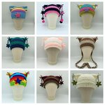 Beanie Hat Manufacturer - OEM/ODM Custom Cat Ear Handmade Crochet Knitted Hat