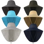 Fishing Hat Manufacturer - OEM/ODM Custom Quick Dry Waterproof Neck Flap Bucket Hat