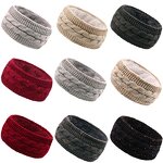 Headband Manufacturer - OEM/ODM Custom Chunky Cable Stripe Knitted Headband