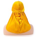 Durag Manufacturer - OEM/ODM Custom Elastic Wave Velvet Long Tail Pirate Hat