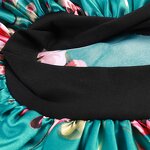 Sleep Cap Manufacturer - OEM/ODM Custom 40cm African Print Silk Satin Bonnet