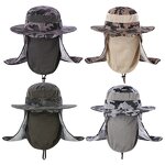 Fishing Hat Manufacturer - OEM/ODM Custom UPF 50+ Full Face Cover Mesh Hat