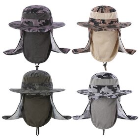 Fishing Hat Manufacturer - OEM/ODM Custom UPF 50+ Full Face Cover Mesh Hat
