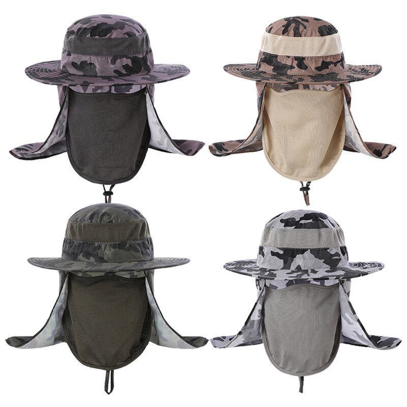 Fishing Hat Manufacturer - OEM/ODM Custom UPF 50+ Full Face Cover Mesh Hat
