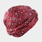 Durag Manufacturer - OEM/ODM Custom Paisley Satin Lined Twisted Braid Turban
