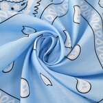 Bandana Scarf Manufacturer - OEM/ODM Custom Polyester Square Paisley Bandanas