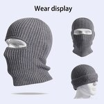 Balaclava Manufacturer - OEM/ODM Custom Ribbed One Hole Full Face Ski Mask