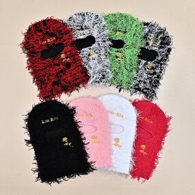Balaclava Manufacturer - OEM/ODM Custom Fur Fuzzy Grassy Knit Skimask
