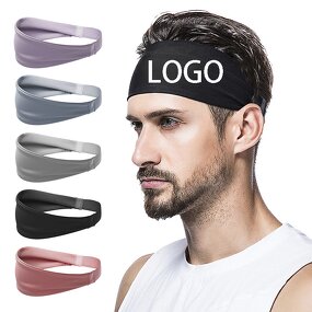 Headband Manufacturer - OEM/ODM Custom Polyester Sweatband Sport Running Headband