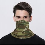Neck Gaiter Manufacturer - OEM/ODM Custom Ice Silk Camouflage Quick Drying Gaiter