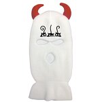 Balaclava Manufacturer - OEM/ODM Custom Halloween Red Horn Knitted Ski Mask