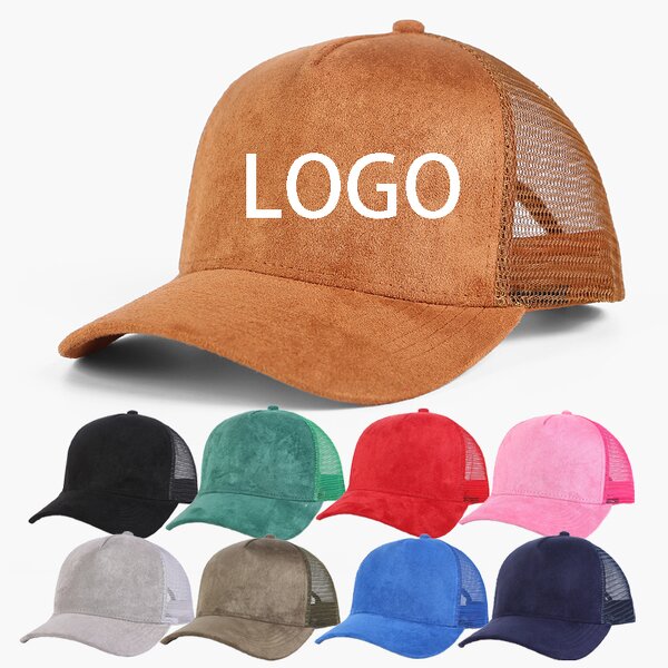 Trucker Hat Manufacturer - OEM/ODM Custom Embroidered Suede Mesh Baseball Cap