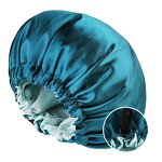 Sleep Cap Manufacturer - OEM/ODM Custom Elastic Double Layer Reversible Bonnet