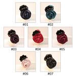 Hair Claw Clip Manufacturer - Custom Satin Fabric Flower