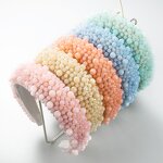 Hair Band Supplier - ODM Jelly Color Pearls Diademas