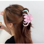 Hair Claw Manufacturer - Korean Elegant Acetic Checkerboard