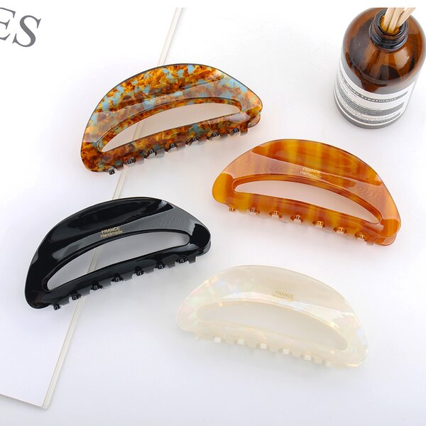 Hair Claw Manufacturer - Colorful Retro Painted Bow