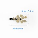 Hair Clip Factory - Custom Gypsophila Golden Bangs