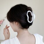 Hair Clips Supplier - Korean Geometric Gradient Shark