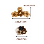 Hair Claw Clip Supplier - Custom Wool Knitted Jumbo OEM