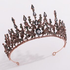 Bridal Tiara Supplier - Custom Rhinestone Crown OEM