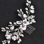 Hair Comb Factory - Custom Handmade Floral Alloy Glass