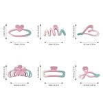 Hair Claw Manufacturer - Korean Elegant Acetic Checkerboard