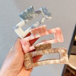 Hair Clips Supplier - New Cloud Acetate Metal Style