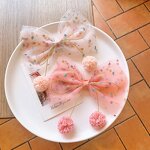 Children's Hairpin Supplier - New Colorful Polka Dot Yarn