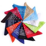 Square Scarf Manufacturer - New Polyester Flame Halloween