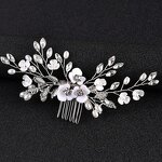 Hair Comb Factory - Custom Handmade Floral Alloy Glass