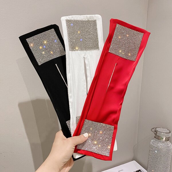 Hair Buns Hairpin Factory - Flowers Printed Fabric Twist