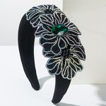 Hair Claw Supplier - Gentle Elegant Floral Rhinestone